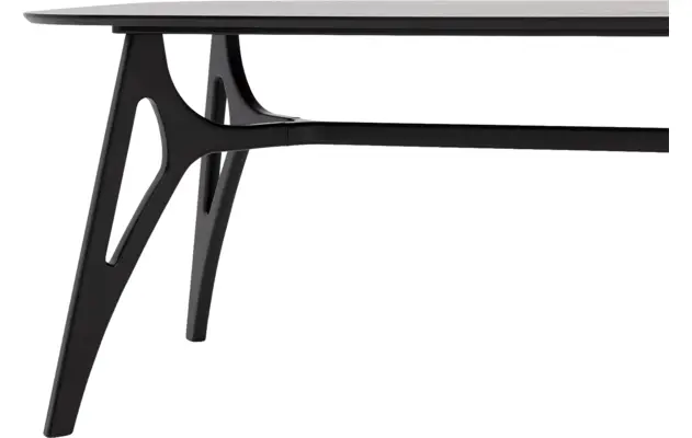 Goossens basic eettafel trani zwart essenhout - 8243898-goossens-basic-trani-eettafel-essenhout-zwart-05