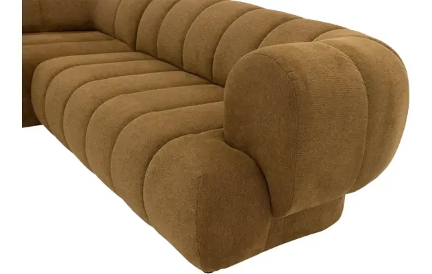Goossens hoeksalon weave geel stof - 8243949-gespiegeld-18
