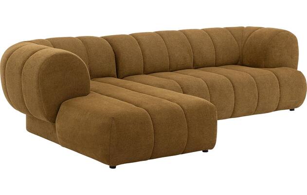 Goossens hoeksalon weave geel stof - 8243949-gespiegeld-21