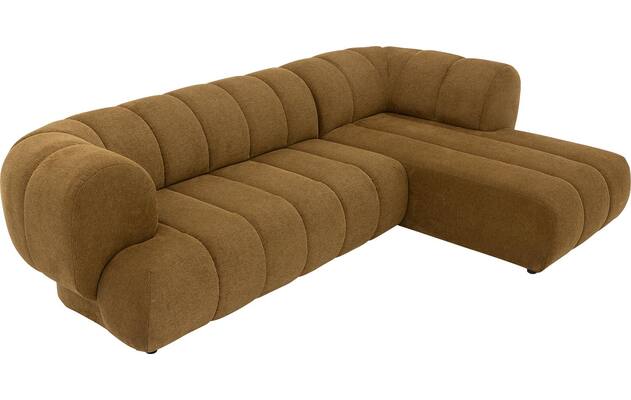 Goossens hoeksalon weave geel stof - 8243949-goossens-weave-bank-stof-geel-03