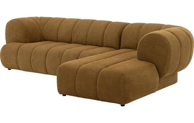Goossens hoeksalon weave geel stof - 8243949-goossens-weave-bank-stof-geel-05