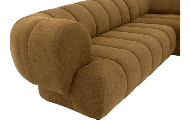 Goossens hoeksalon weave geel stof - 8243949-goossens-weave-bank-stof-geel-09