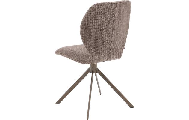 Goossens eetkamerstoel hera bruin stof - 8244173-goossens-hera-stoel-onderdelen-stof-02