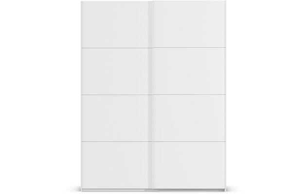 Goossens excellent kledingkast finca mat glas wit hoogwaardig meubelplaat - 8244180-01