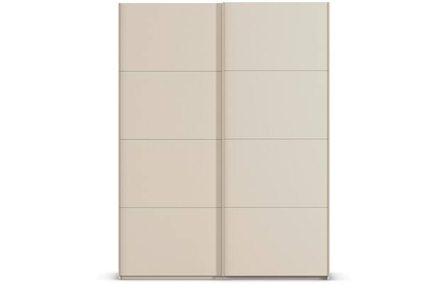 Goossens excellent kledingkast finca mat glas bruin hoogwaardig meubelplaat - 8244216-01