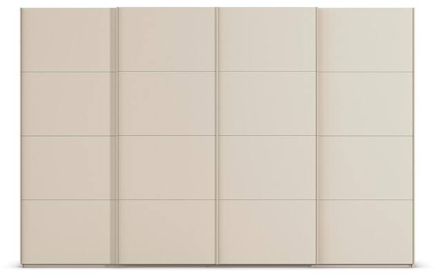 Goossens excellent kledingkast finca mat glas bruin hoogwaardig meubelplaat - 8244220-01