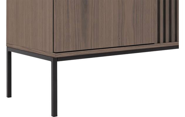 Goossens dressoir viola donker bruin eiken - 8244489-goossens-viola-dressoir-eiken-05