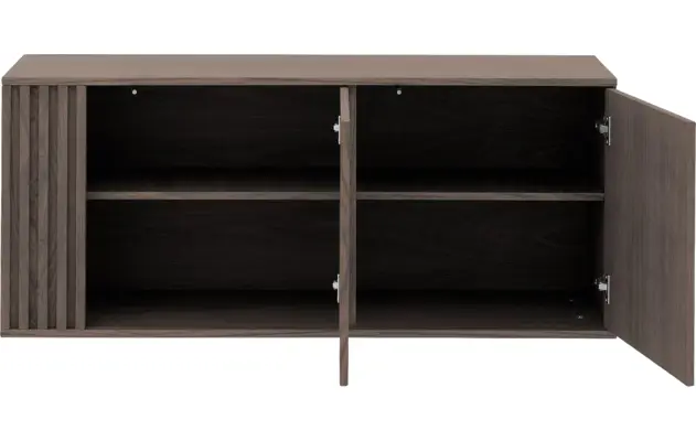Goossens dressoir viola donker bruin eiken - 8244497-goossens-viola-dressoir-eiken-02