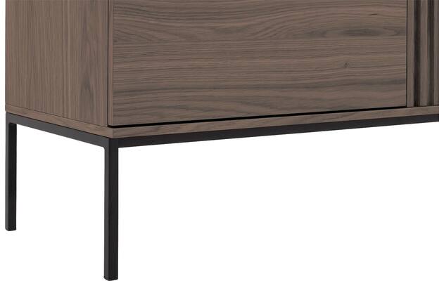 Goossens tv meubel viola donker bruin eiken - 8244513-goossens-viola-tv-meubel-eiken-donker-bruin-07