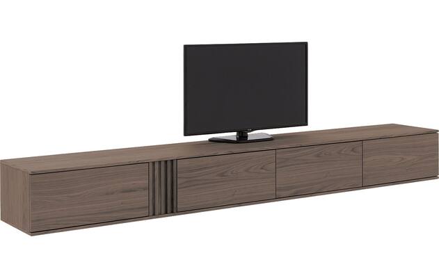 Goossens tv meubel viola donker bruin eiken - 8244529-goossens-viola-tv-meubel-eiken-donker-bruin-05