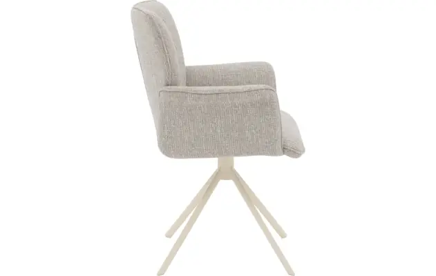 Goossens eetkamerstoel hermes grijs stof - 8244606-goossens-hermes-stoel-onderdelen-stof-04