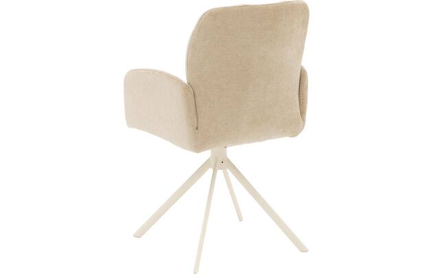 Goossens eetkamerstoel hestia beige stof - 8244611-goossens-hestia-stoel-onderdelen-stof-02