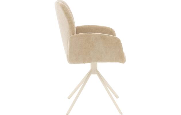 Goossens eetkamerstoel hestia beige stof - 8244611-goossens-hestia-stoel-onderdelen-stof-04