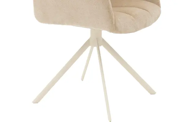 Goossens eetkamerstoel hestia beige stof - 8244611-goossens-hestia-stoel-onderdelen-stof-05