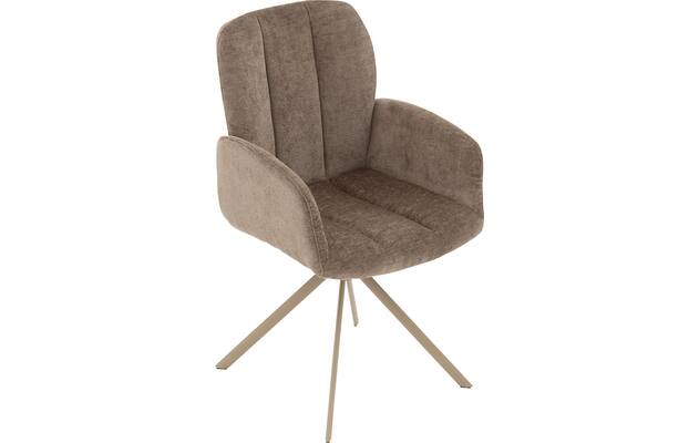 Goossens eetkamerstoel hestia bruin stof - 8244613-goossens-hestia-stoel-onderdelen-stof-05