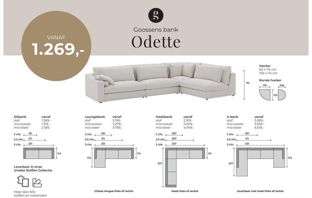 Goossens hoeksalon odette wit stof - 8250011-goossens-odette-bank-stof-wit-01