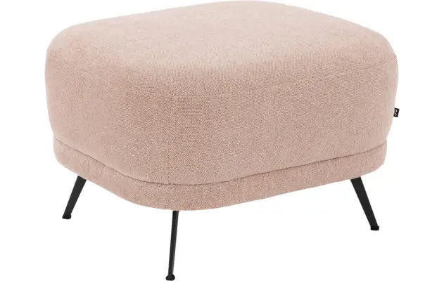 Goossens voetenbank shallow roze stof - 8250215-goossens-shallow-hocker-stof-01