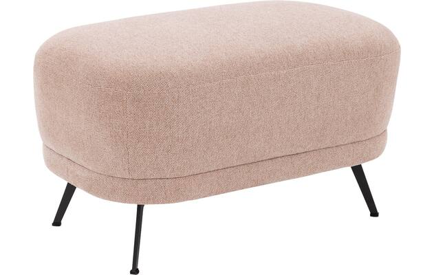Goossens voetenbank shallow roze stof - 8250216-goossens-shallow-hocker-stof-01