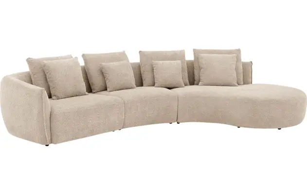 Goossens loungebank fay beige stof - 8251153-goossens-fay-bank-stof-bruin-03