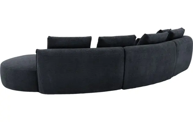 Goossens loungebank fay zwart stof - 8251167-goossens-fay-usc-bank-stof-zwart-04