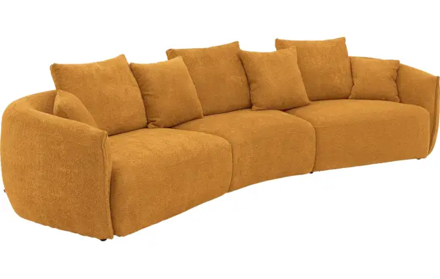 Goossens zitbank fay goud stof - 8251270-goossens-fay-bank-stof-goud-04