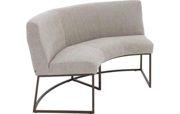Goossens excellent eetbank tommie beige stof - 8251328-goossens-excellent-tommie-eetkamerstoel-stof-bruin-03