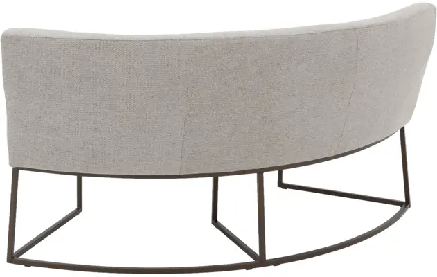 Goossens excellent eetbank tommie beige stof - 8251328-goossens-excellent-tommie-eetkamerstoel-stof-bruin-05