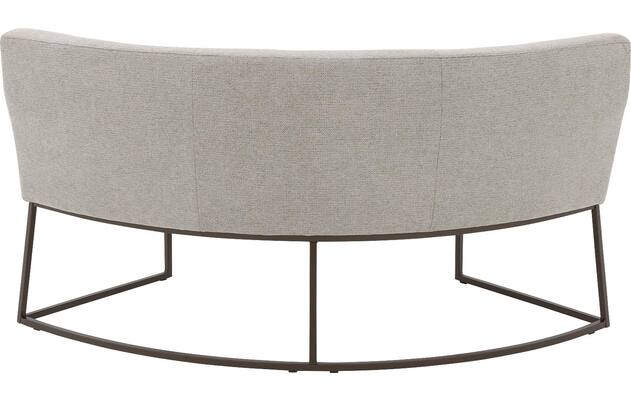 Goossens excellent eetbank tommie beige stof - 8251328-goossens-excellent-tommie-eetkamerstoel-stof-bruin-06