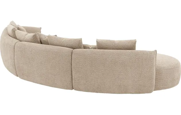 Goossens loungebank fay beige stof - 8251394-goossens-fay-bank-stof-bruin-06