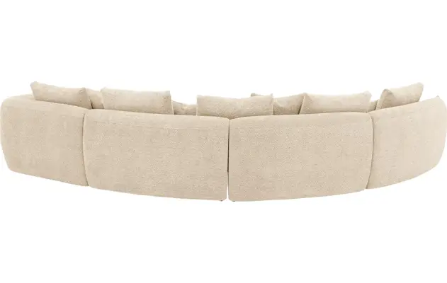 Goossens loungebank fay beige stof - 8251395-goossens-fay-bank-stof-bruin-08