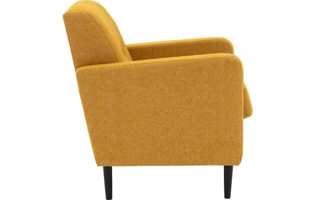 Goossens fauteuil hipp geel stof - 8251506-goossens-hipp-fauteuil-stof-03