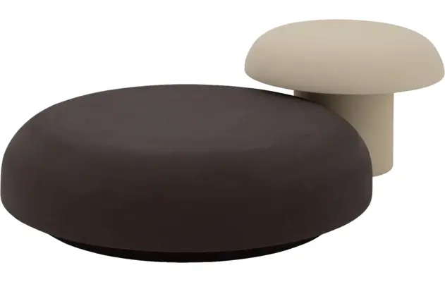 Goossens salontafel mushroom beige leefbeton - 8251552-goossens-mushroom-salontafel-leefbeton-10