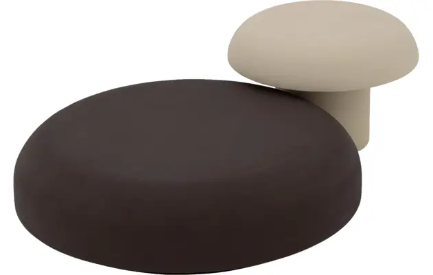 Goossens salontafel mushroom beige leefbeton - 8251552-goossens-mushroom-salontafel-leefbeton-11