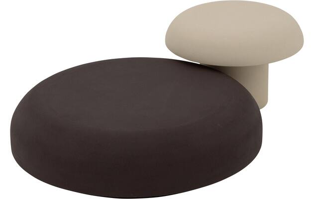 Goossens salontafel mushroom bruin leefbeton - 8251553-goossens-mushroom-salontafel-leefbeton-11