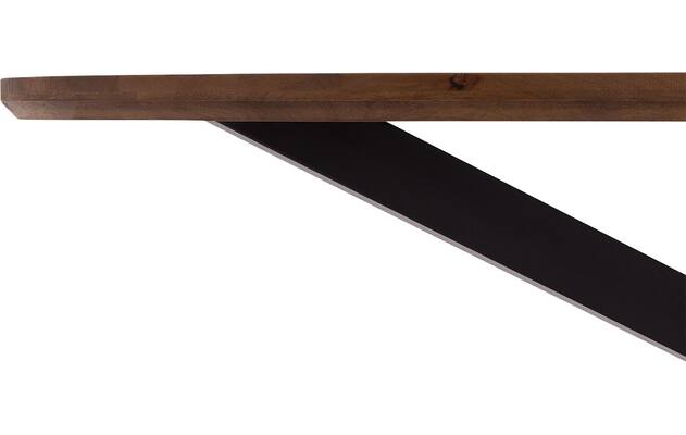 Goossens eettafel nilo bruin mango - 8251607-goossens-nilo-eettafel-mango-bruin-06