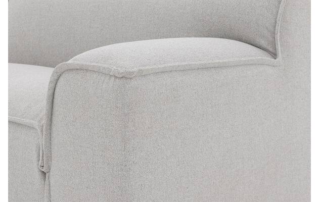 Goossens excellent loungebank sens bruin stof - 8251646-gespiegeld-08