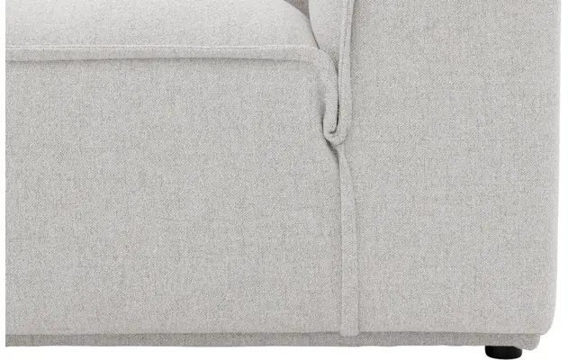 Goossens excellent loungebank sens bruin stof - 8251654-gespiegeld-09