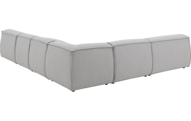 Goossens excellent u bank sens bruin stof - 8251659-gespiegeld-04