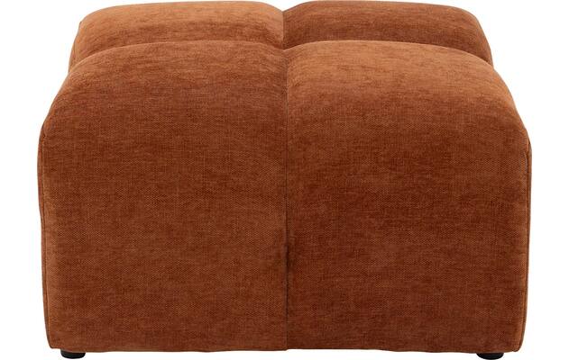 Goossens excellent voetenbank kubus bruin stof - 8251677-goossens-excellent-kubus-hocker-stof-02