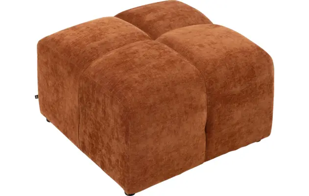 Goossens excellent voetenbank kubus bruin stof - 8251677-goossens-excellent-kubus-hocker-stof-03