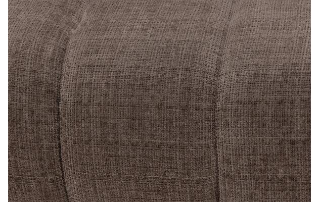 Goossens hoeksalon weave bruin stof - 8251717-gespiegeld-11