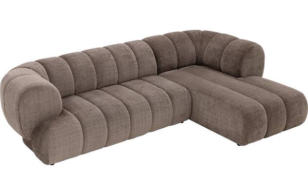 Goossens hoeksalon weave bruin stof - 8251717-goossens-weave-bank-stof-bruin-05