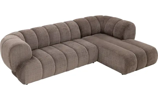Goossens hoeksalon weave bruin stof - 8251717-goossens-weave-bank-stof-bruin-05