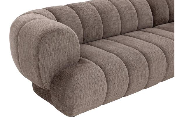 Goossens hoeksalon weave bruin stof - 8251717-goossens-weave-bank-stof-bruin-07