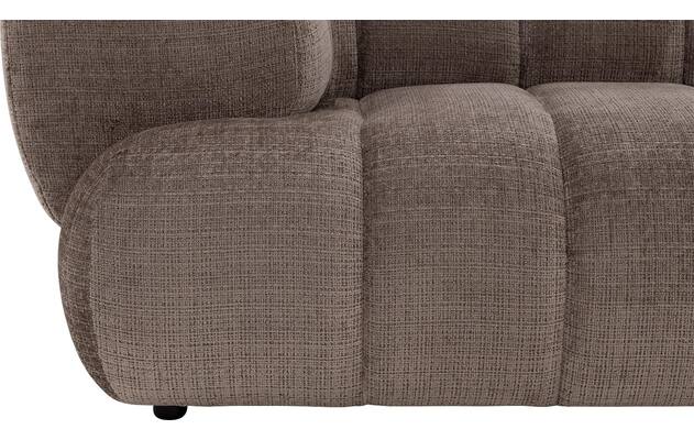 Goossens hoeksalon weave bruin stof - 8251717-goossens-weave-bank-stof-bruin-08