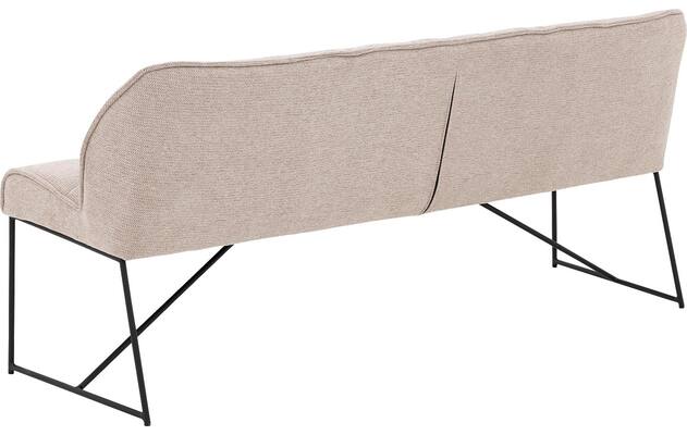 Goossens eetbank ronnie roze stof - 8252040-goossens-ronnie-eetkamerstoel-stof-roze-03