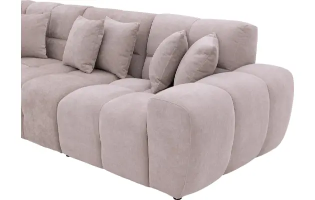 Goossens excellent hoeksalon kubus beige stof - 8252075-gespiegeld-05