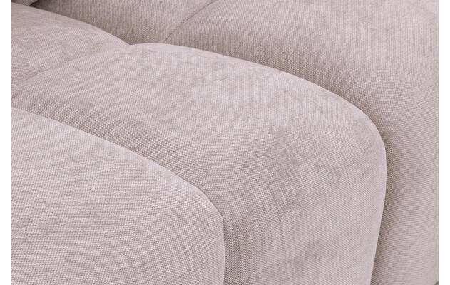 Goossens excellent hoeksalon kubus beige stof - 8252075-gespiegeld-09