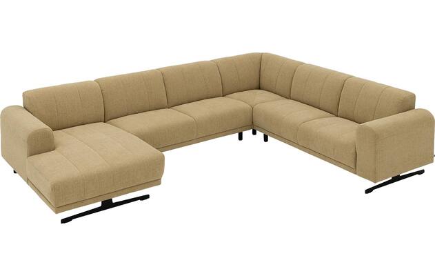 Goossens u bank mellow geel stof - 8252089-goossens-mellow-bank-stof-geel-03