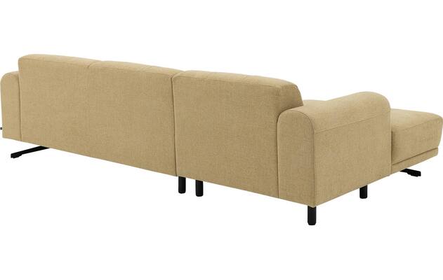 Goossens loungebank mellow geel stof - 8252090-goossens-mellow-bank-stof-geel-03